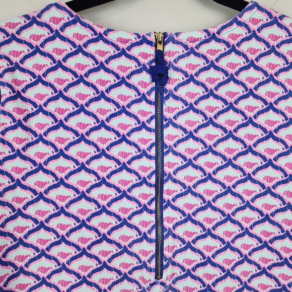 Vineyard Vines girls sz XL / 16 whale tail shift dress with pockets - Picture 3 of 9